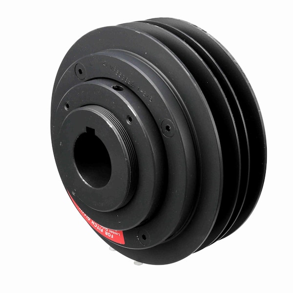 2 Groove Cast Iron Finished Bore Multiple Variable Pitch Sheave